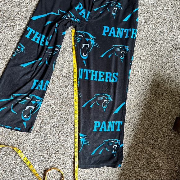 Carolina Panthers  Men's Takeaway Flannel Logo Sleep Pants NFL Men Size X- Large - Picture 7 of 7
